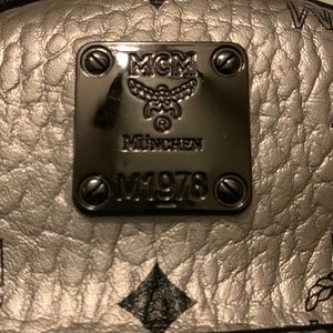 MCM Stark X Mini Side Stud Coated Canvas Backpack